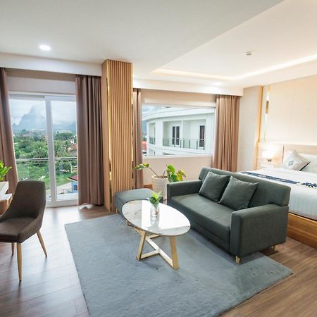 S Vangvieng Boutique Hotel 万荣 外观 照片