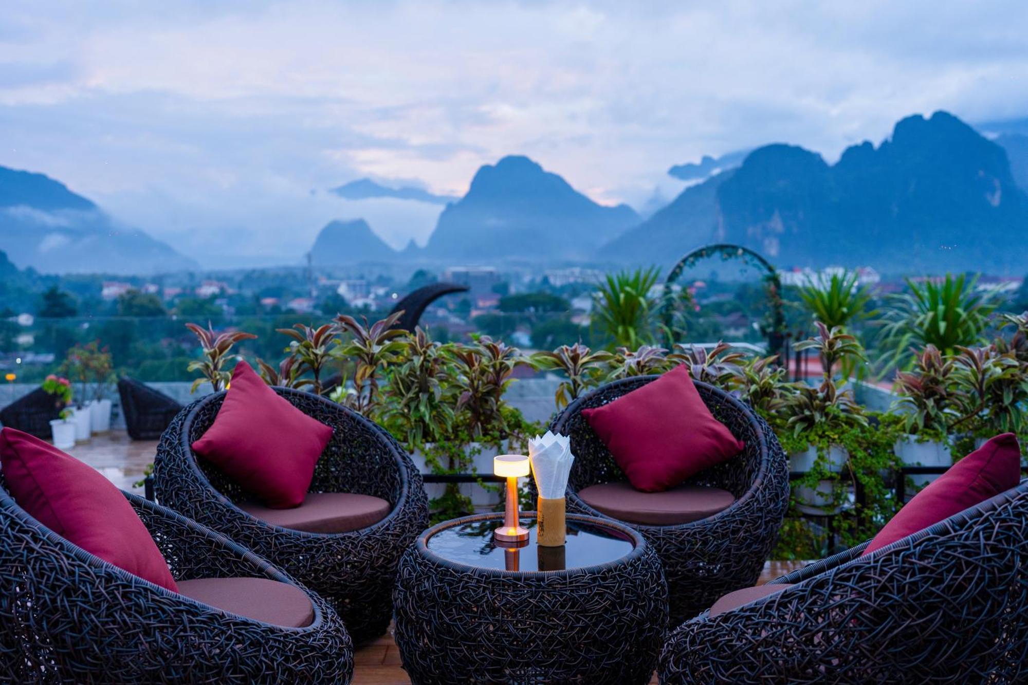 S Vangvieng Boutique Hotel 万荣 外观 照片
